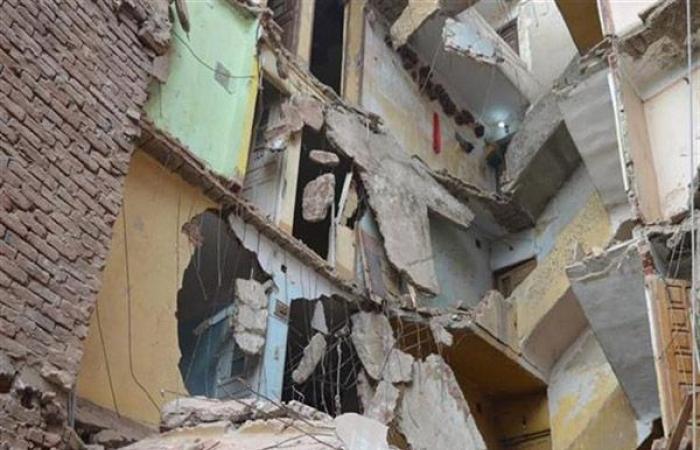 أخبار الحوادث : إصابة سيدة بإصابات خطيرة في انهيار منزل بكفر الشيخ