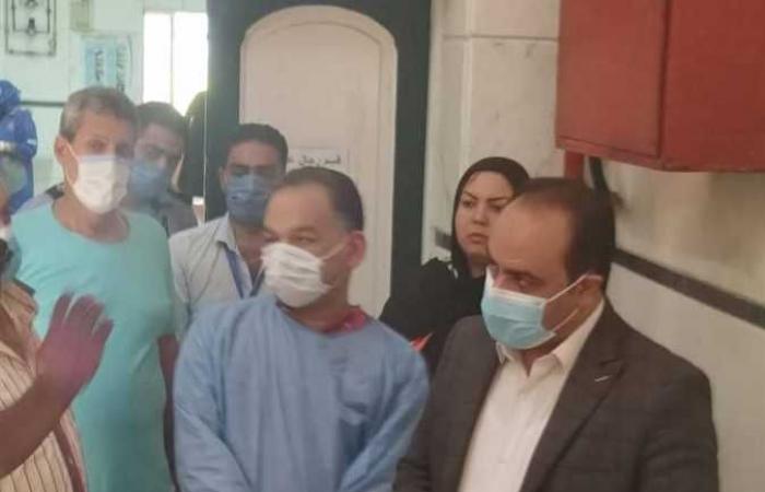 أخبار مصر : وكيل صحة بورسعيد يتفقد أعمال تطوير مستشفيات الحميات والصدر