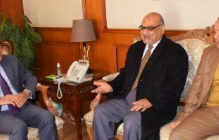 محافظات : محافظ بورسعيد يستقبل مستشار لجنة التظلمات فى قانون التصالح