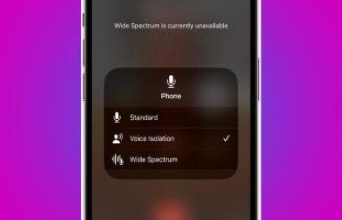 أخبار التكنولوجيا : كيفية جعل صوتك أكثر وضوحًا عند مكالمات iPhone
