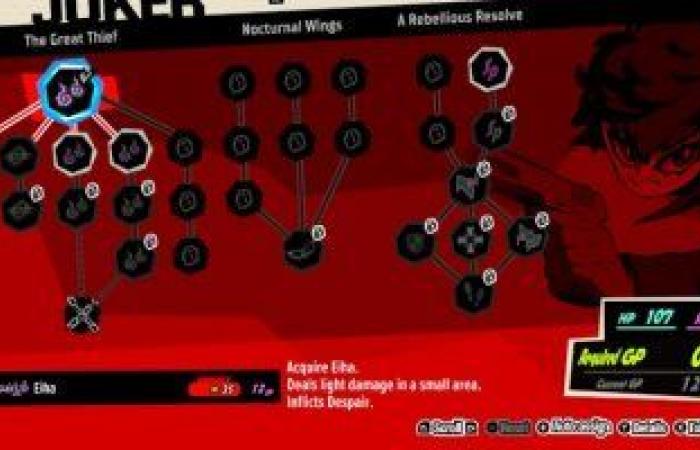 أخبار التكنولوجيا : أفضل مهارات تكتسبها داخل لعبة Persona 5 Tactica