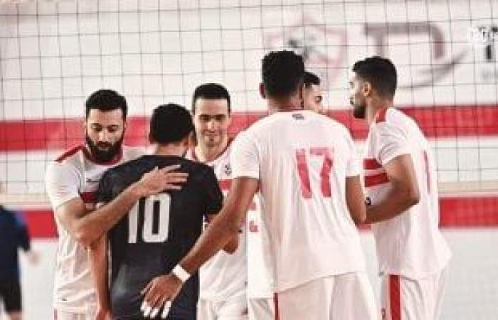 أخبار الرياضة : الزمالك يهزم طلائع الجيش فى دور الثمانية بدورى رجال الكرة الطائرة