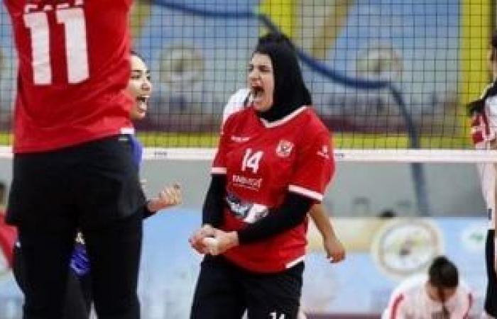 أخبار الرياضة : فوز الأهلى والزمالك وسبورتنج بأولى جولات دور الثمانية لدورى سيدات الطائرة