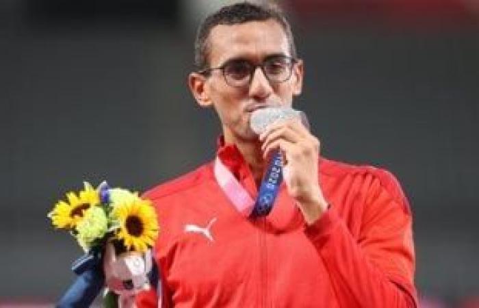 أخبار الرياضة : أحمد الجندى بطل منتخب الخماسى الحديث: سعيد بذهبية كأس العالم وهدفى دائما المنصات