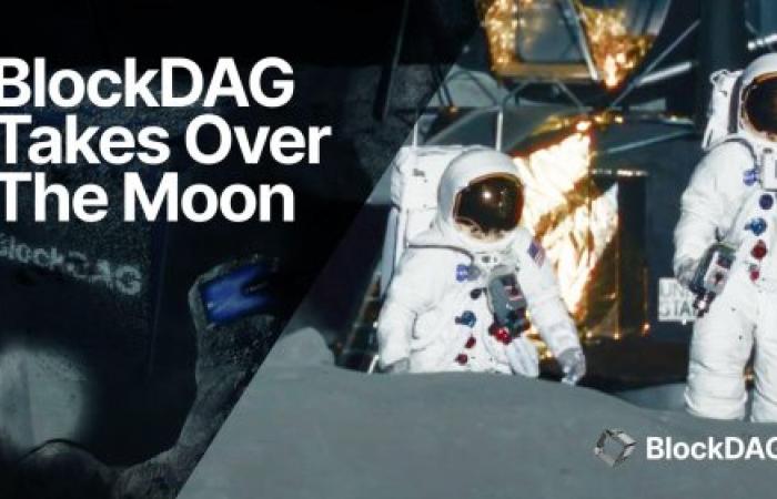 إعلان Moonshot التشويقي لـ BlockDAG مقابل سعر Dogecoin News وCardano (ADA).