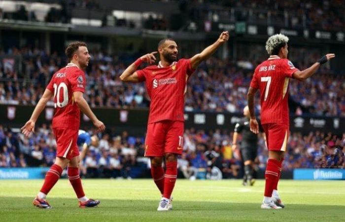 ليفربول ضد برينتفورد.. محمد صلاح يضاعف النتيجة للريدز بهدف رائع «فيديو»