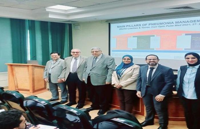 جامعة عين شمس تنظم ورشة عمل متميزة حول الالتهاب الرئوي بعد جائحة كوفيد-19