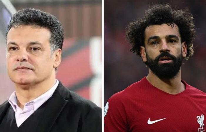 رياضة : محمد صلاح ينعى إيهاب جلال