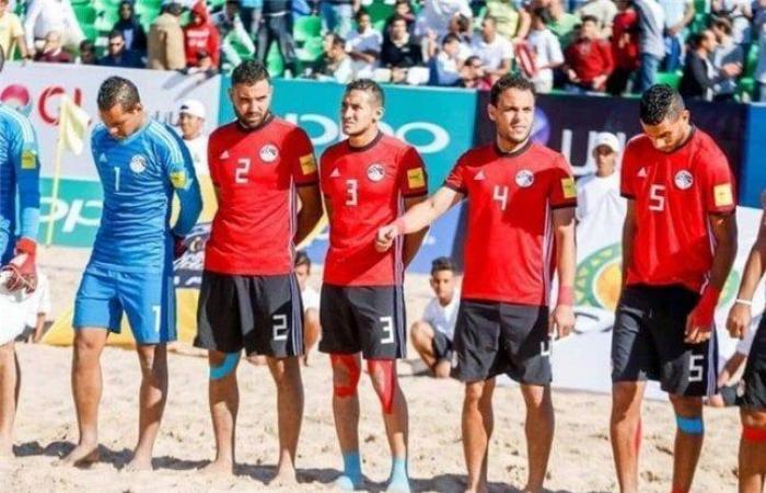 مصر تصطدم بالمغرب في كأس الأمم الإفريقية لكرة القدم الشاطئية