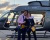مقالات : حفيد مبارك يظهر مع حبيبته في طائرة هليكوبتر
