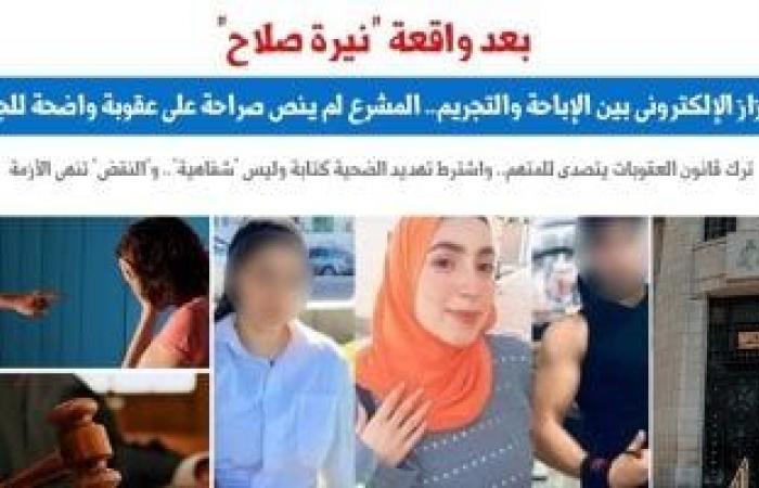 أخبار السياسة : بعد واقعة "نيرة صلاح".. الابتزاز الإلكترونى بين الإباحة والتجريم.. برلمانى