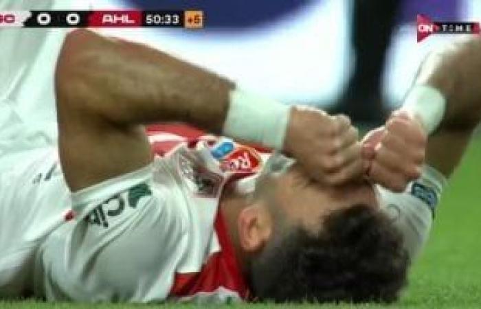 أخبار الرياضة : جهاز المنتخب يترقب مصير زيزو بعد إصابته فى نهائى الكأس