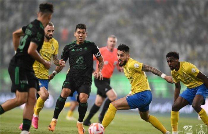 موعد مباراة النصر ضد الأهلي في دوري روشن والقنوات الناقلة والمعلق والتشكيل