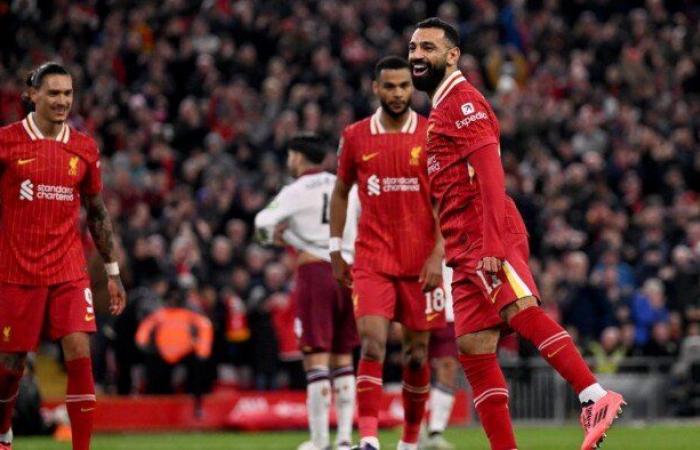 «سنفعلها بالكفاح».. محمد صلاح يطالب زملاءه في ليفربول بحصد جميع الألقاب